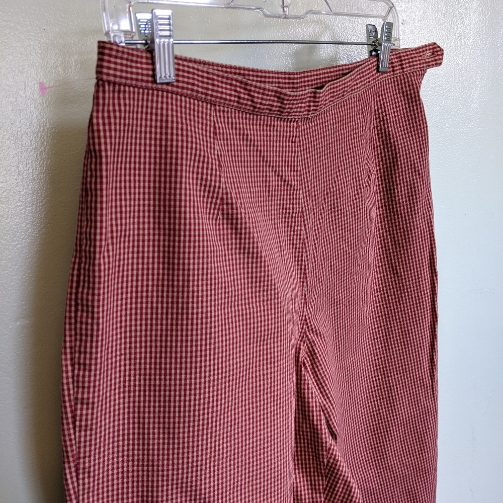 Woolrich Red Picnic Patterned Khaki Pants